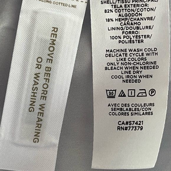 Ann Taylor The Petite Greenwich Blazer in Houndstooth Light Blue & White Size 10 - Picture 7 of 16